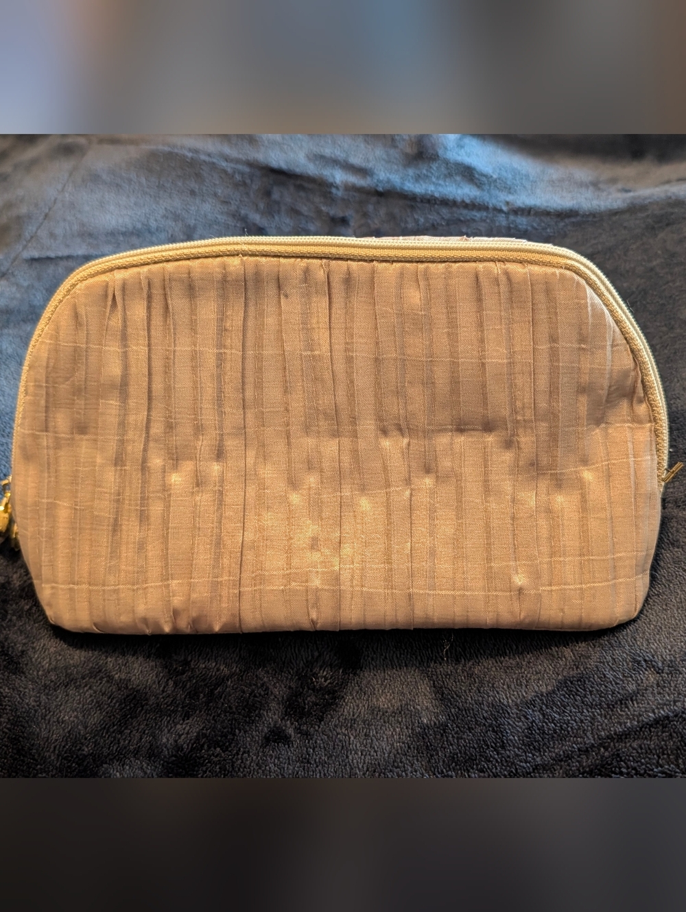 FREE Bvlgari Parfums Silver Cosmetic Pouch